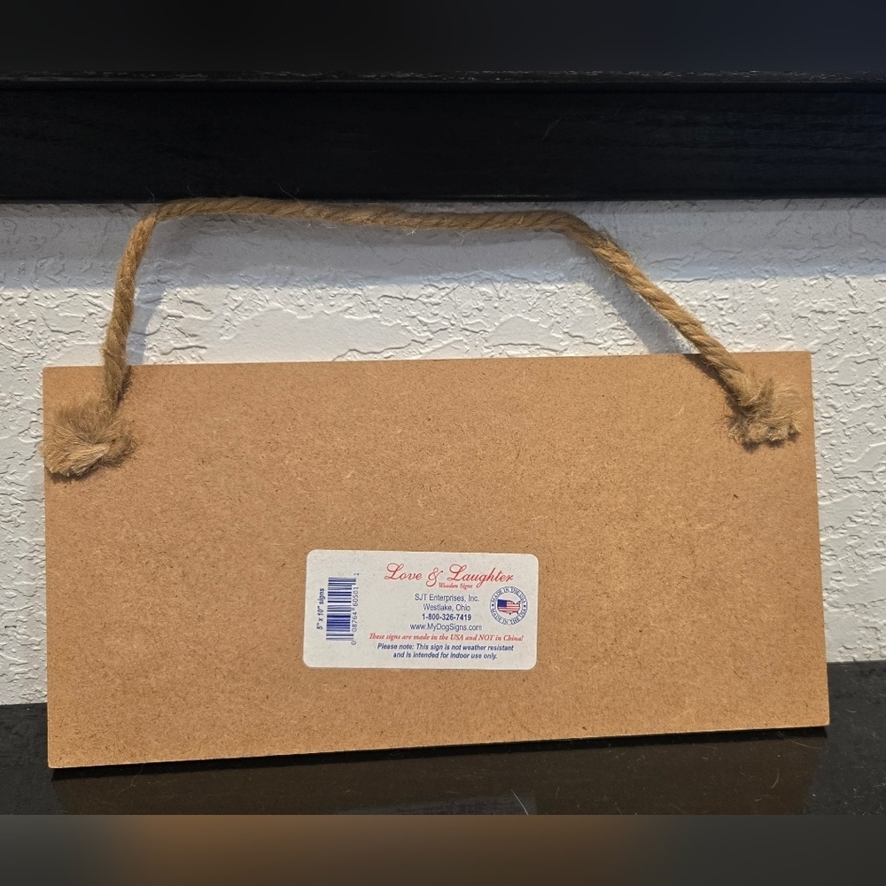 3/$20 Chihuahua "A House is not a Home without a Dog" Wall Decor Gift Sign - Picture 2 of 2